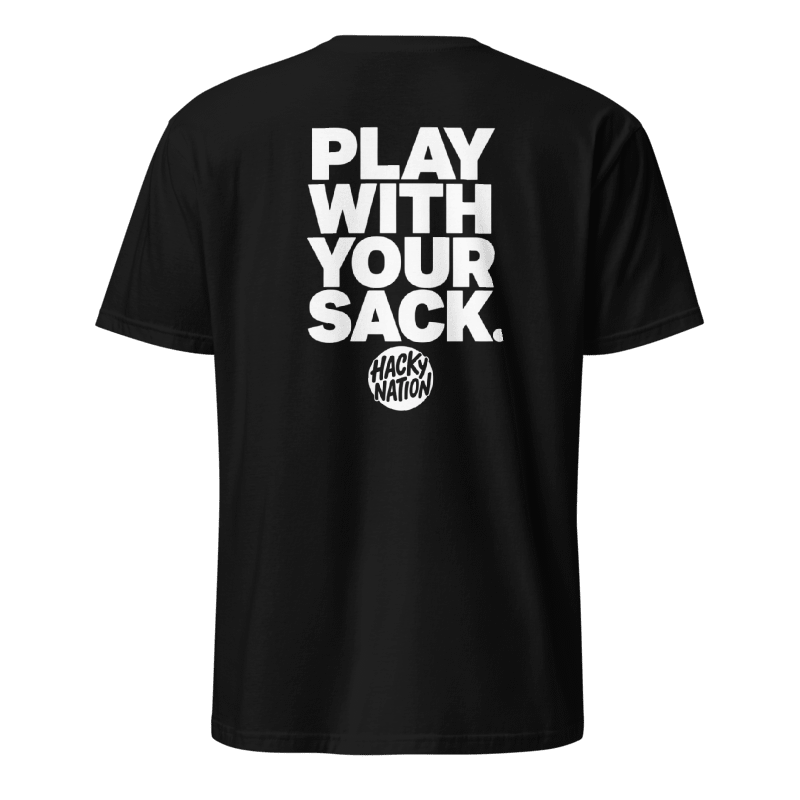 Hacky Nation Tee Black — back